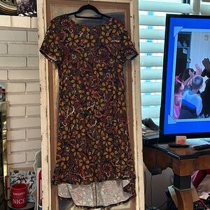 Cute LULAROE multicolor flower dress